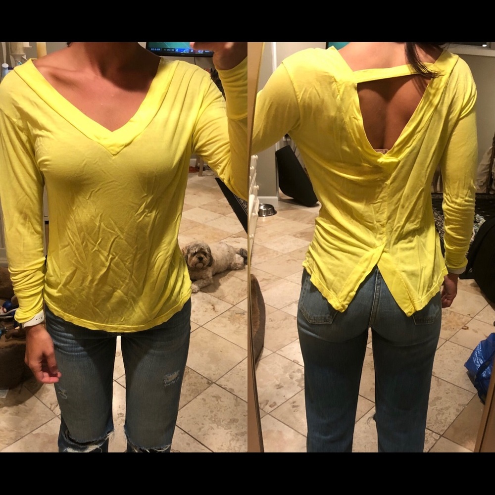 Splits59 Yellow Long Sleeve
